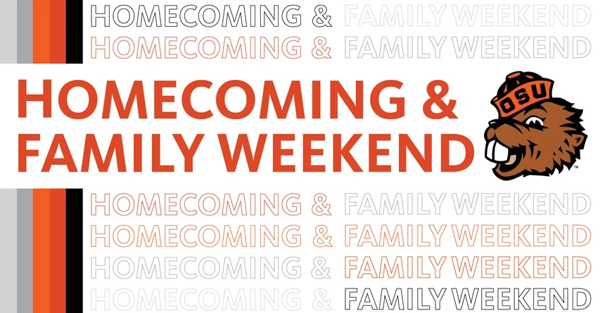 Logo for Corvallis Fall Family Weekend and Homecoming- Register Now!